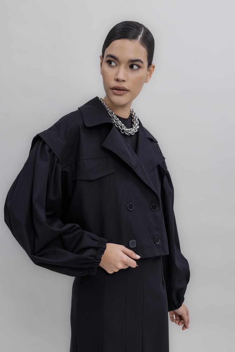 Ameri　BALLOON SLEEVE PLEATS TRENCH Ameri BALLOON SLEEVE PLEATS TRENCH