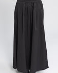BSL Black Ruffled Maxi Skirt - Porterist 5