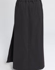 BSL Black Ruffled Maxi Skirt - Porterist 7