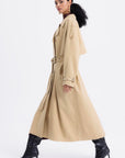 BSL Camel Oversized Lined Trench Coat  - Porterist 1