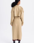 BSL Camel Oversized Lined Trench Coat  - Porterist 5