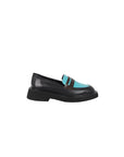 Josie Two-Tone Loafers Black-Blue - Porterist 2