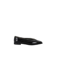Zippy Zipper Detailed Ballerinas Black - Porterist 2