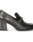 Saint G Isha Heeled Loafers Black