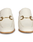 Saint G Julia Heel Loafers Footwear Off White