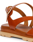 Vivi Blu Kamla Flats Footwear Cognac