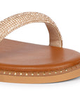 Vivi Blu Zaeneb Flats Footwear Champagne