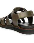 Saint G Neive Flat Sandals Footwear Khaki