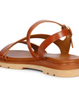 Vivi Blu Kamla Flats Footwear Cognac