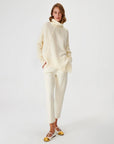 Upright Collar Asymmetrical Knitwear Sweater Fınal Item - Porterist 2