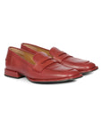 Saint G Carla - Flat Loafers - Burgundy