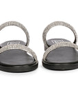 Vivi Blu Zaeneb Flats Footwear Black Silver