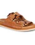 Saint G Venice Flat Sandals Footwear Cuoio