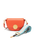 Oryany - Lottie Saddle Crossbody Small Handbags - Orange