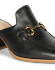Saint G Julia Heel Loafers Black