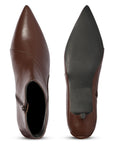 Future Brands Group Brown Sharron Ankle Boot - Porterist 5
