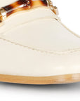 Saint G Jenah Flat Loafers Off White