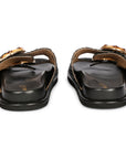 Saint G Venice Flat Sandals Footwear Black