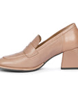 Saint G Viviana Heel Loafers Taupe