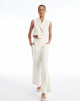 Ecru Crop Vest Fınal Item - Porterist 3