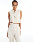 Ecru Crop Vest Fınal Item - Porterist 1