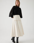 Exquise Bone Skirt with Belt Detail - Porterist 1