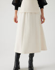 Exquise Bone Skirt with Belt Detail - Porterist 3