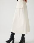 Exquise Bone Skirt with Belt Detail - Porterist 4