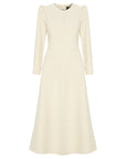 Exquise CrewNeck Slit Regular Bone Dress - Porterist 6
