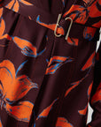 Exquise Floral Patterned Regular Midi Dress - Porterist 4