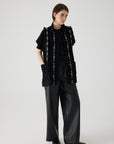 Exquise Hand Embroidered Oversized Vest - Porterist 3