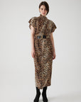 Exquise Leopard Print Sleeveless Maxi Dress - Porterist 1