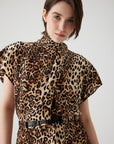 Exquise Leopard Print Sleeveless Maxi Dress - Porterist 4