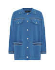 Exquise Regular Cardigan with Stones Pocket and Collar Detail - Porterist 5