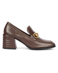 Saint G - Isha - Heeled Loafers - Coffee