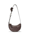 Oryany Rookie Croco Crossbody Medium Handbags Deep Brown