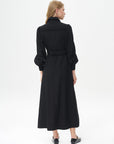 Black Dress With Belt Detail Fınal Item - Porterist 4