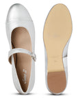 Saint G Garlen Flat Ballerinas Footwear Silver