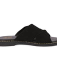 Vivi Blu Blossom Flats Footwear Black