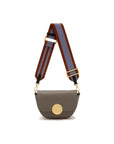Oryany - Lottie Saddle Crossbody Small Handbags - Grey