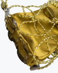 Gold Glam Yellow Bag