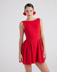 Holly Lolly Alena Dress Red  - Porterist 3