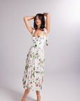 Donatella White Long Dress | Porterist