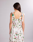 Donatella White Long Dress | Porterist