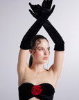 Velvet Gloves Black - Porterist 1