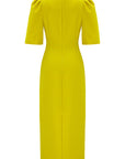 Split Detail Bicycle Neck Dress Fınal Item - Porterist 2