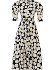 Polka Dot Patterned Mens Collar Dress Fınal Item - Porterist 1