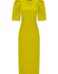 Split Detail Bicycle Neck Dress Fınal Item - Porterist 1