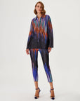 Jacquard Patterned Multi Knit Shirt Fınal Item - Porterist 4