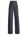 Chaby Wide Leg Ivory Pants